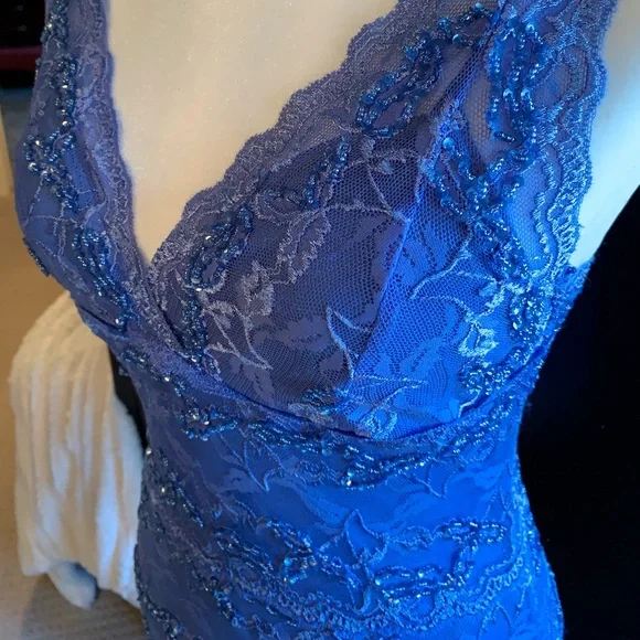 SOLD Le Chateau Women’s Beaded Dress Top 🌺 Size XS (extra small) - Picture 9 of 13